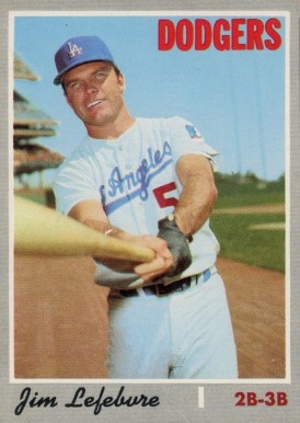1970 Topps Jim Lefebvre #553 Baseball Card