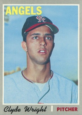 1970 Topps Clyde Wright #543 Baseball Card