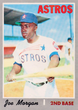 1970 Topps Joe Morgan #537 Baseball Card