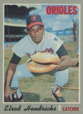 1970 Topps Elrod Hendricks #528 Baseball Card