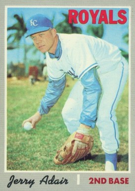 1970 Topps Jerry Adair #525 Baseball Card