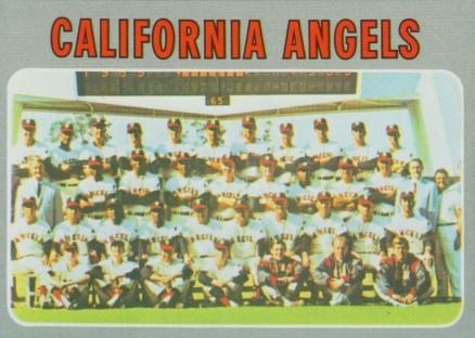 1970 Topps California Angels Team #522 Baseball Card