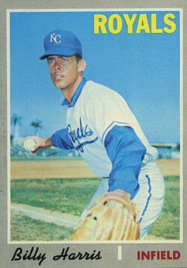 1970 Topps Billy Harris #512 Baseball Card
