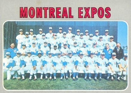 1970 Topps Expos Team #509 Baseball Card