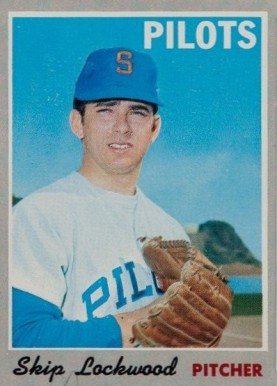 1970 Topps Skip Lockwood #499 Baseball Card