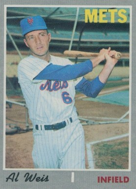 1970 Topps Al Weis #498 Baseball Card