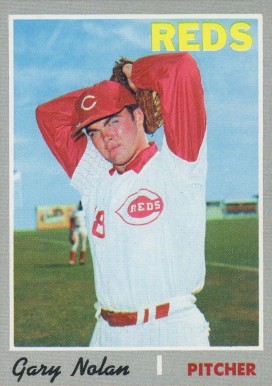 1970 Topps Gary Nolan #484 Baseball Card