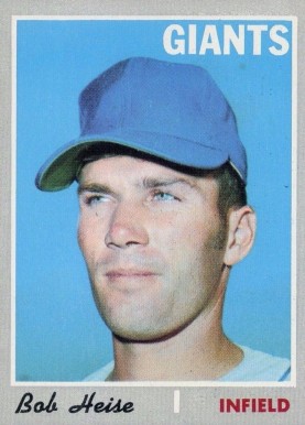 1970 Topps Bob Heise #478 Baseball Card
