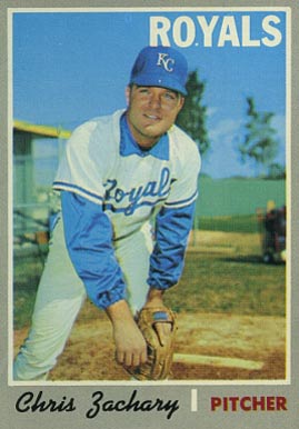 1970 Topps Chris Zachary #471 Baseball Card