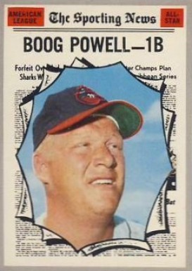 1970 Topps Boog Powell #451 Baseball Card