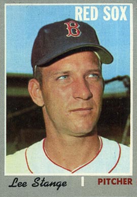 1970 Topps Lee Stange #447 Baseball Card