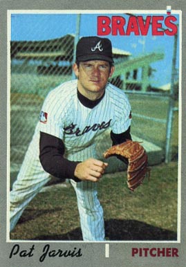 1970 Topps Pat Jarvis #438 Baseball Card