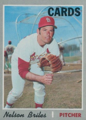 1970 Topps Nelson Briles #435 Baseball Card