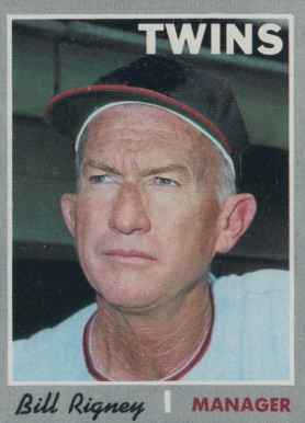 1970 Topps Bill Rigney #426 Baseball Card