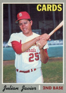 1970 Topps Julian Javier #415 Baseball Card