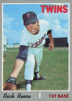 1970 Topps Rich Reese #404 Baseball Card