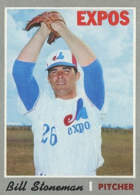 1970 Topps Bill Stoneman #398 Baseball Card