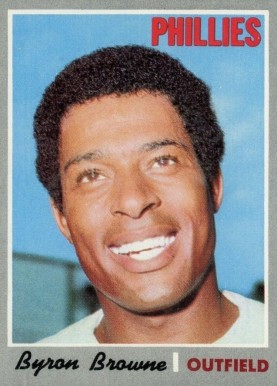 1970 Topps Byron Browne #388 Baseball Card