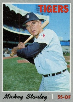 1970 Topps Mickey Stanley #383 Baseball Card