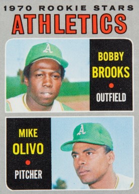 1970 Topps Athletics Rookies #381 Baseball Card