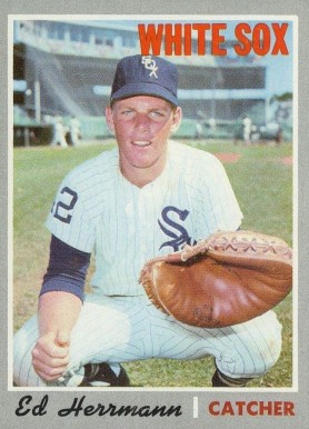 1970 Topps Ed Herrmann #368 Baseball Card
