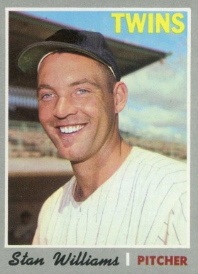 1970 Topps Stan Williams #353 Baseball Card