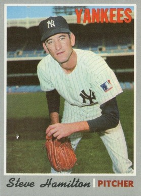 1970 Topps Steve Hamilton #349 Baseball Card