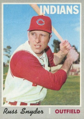1970 Topps Russ Snyder #347 Baseball Card