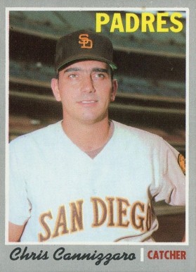 1970 Topps Chris Cannizzaro #329 Baseball Card