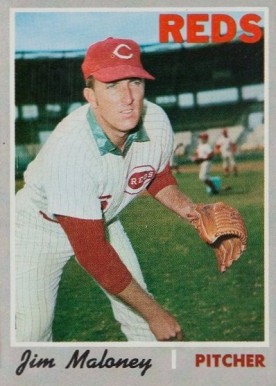 1970 Topps Jim Maloney #320 Baseball Card