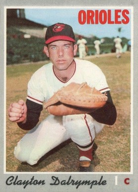 1970 Topps Clayton Dalrymple #319 Baseball Card