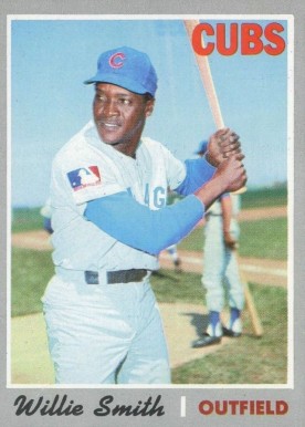 1970 Topps Willie Smith #318 Baseball Card