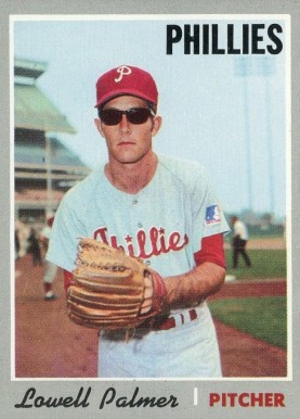 1970 Topps Lowell Palmer #252 Baseball Card