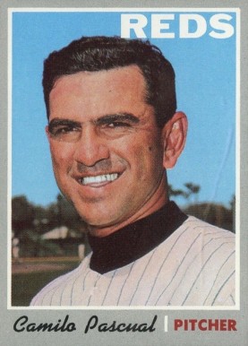 1970 Topps Camilo Pascual #254 Baseball Card