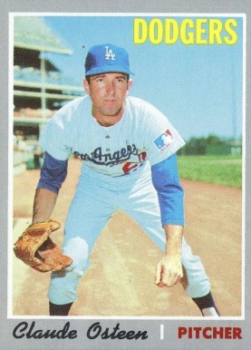 1970 Topps Claude Osteen #260 Baseball Card