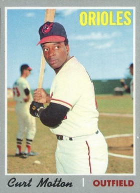 1970 Topps Curt Motton #261 Baseball Card