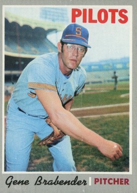 1970 Topps Gene Brabender #289 Baseball Card