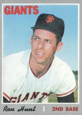 1970 Topps Ron Hunt #276 Baseball Card