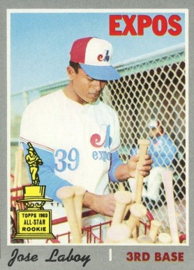 1970 Topps Jose Laboy #238 Baseball Card