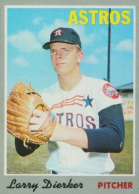1970 Topps Larry Dierker #15 Baseball Card
