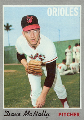 1970 Topps Dave McNally #20 Baseball Card
