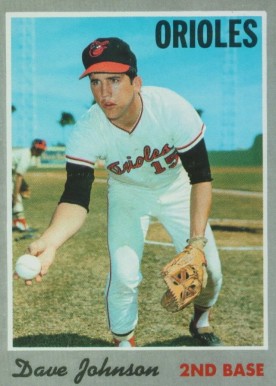 1970 Topps Dave Johnson #45 Baseball Card