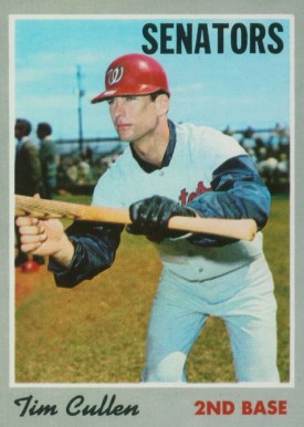 1970 Topps Tim Cullen #49 Baseball Card