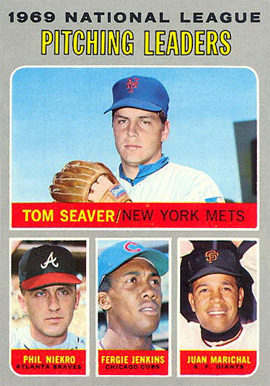 1970 Topps N.L. Pitching Leaders #69 Baseball Card