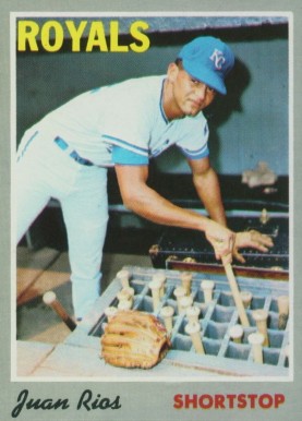 1970 Topps Juan Rios #89 Baseball Card