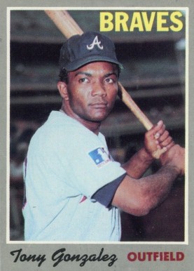 1970 Topps Tony Gonzalez #105 Baseball Card