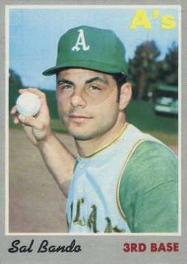 1970 Topps Sal Bando #120 Baseball Card