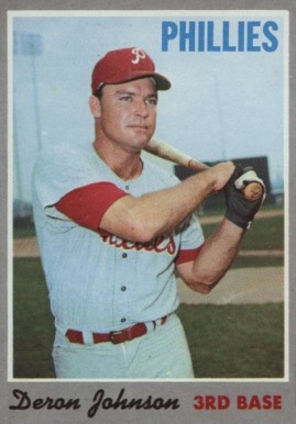 1970 Topps Deron Johnson #125 Baseball Card