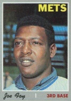 1970 Topps Joe Foy #138 Baseball Card