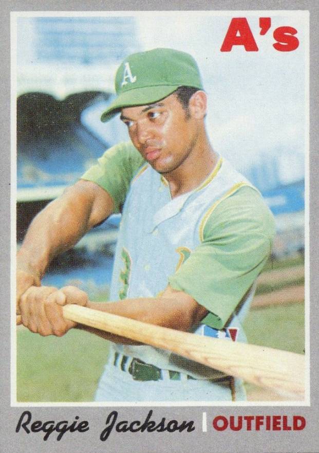 1970 Topps Reggie Jackson #140 Baseball Card